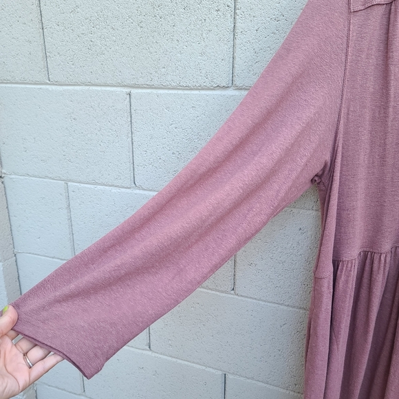 Free People Beach | Moonlight Midi Dress in Summer Sparrow Size Large - Picture 6 of 15